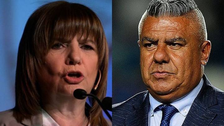 Patricia Bullrich desafió al Chiqui Tapia y aseguró que investigará a la AFA como senadora
