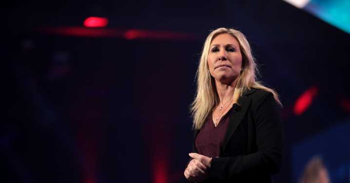 Marjorie Taylor Greene announces resignation after public rift with Trump