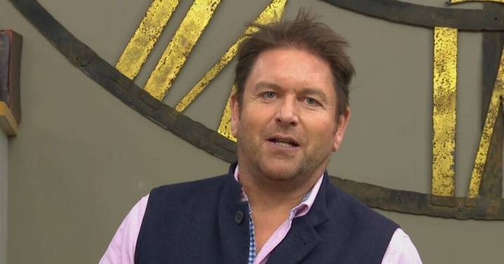 James Martin's 'man cave' remark that got him 'in trouble with production'