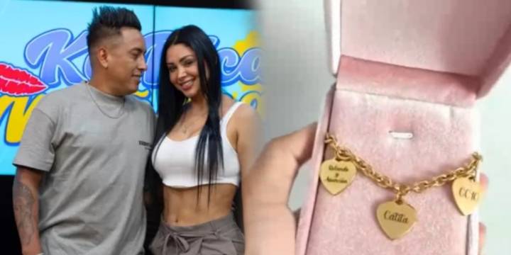 Christian Cueva habría regalado a Pamela Franco una pulsera de acero que costaría 100 soles por su aniversario, según vendedora