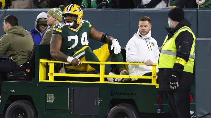 Elgton Jenkins' ankle injury appears to be serious