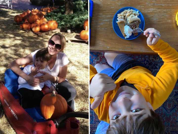 My grandma always wanted to have our Thanksgiving pies for breakfast. I finally started the tradition when I had my own family.
