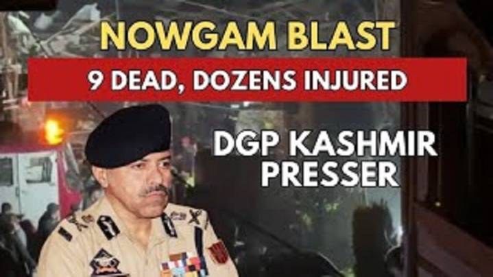 Video: 9 Dead, 27 Injured in Srinagar Police Station Blast