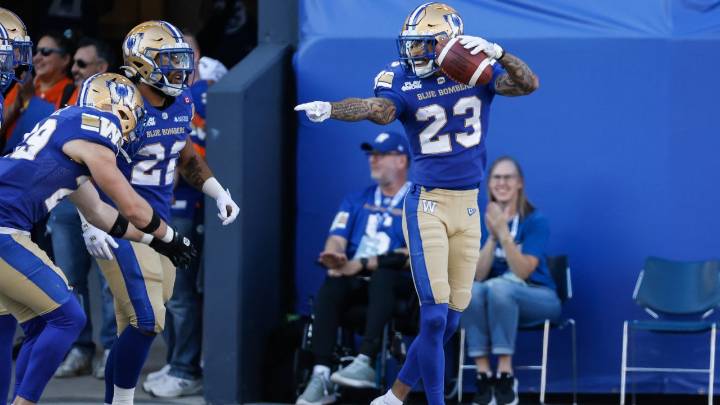 Blue Bombers’ Trey Vaval captures CFL’s top special
