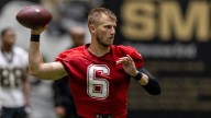 Saints QB Tyler Shough reveals he couldn’t close jaw after painful facial injury