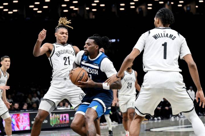 Deadspin | Fourth-quarter surge propels Wolves past winless Nets