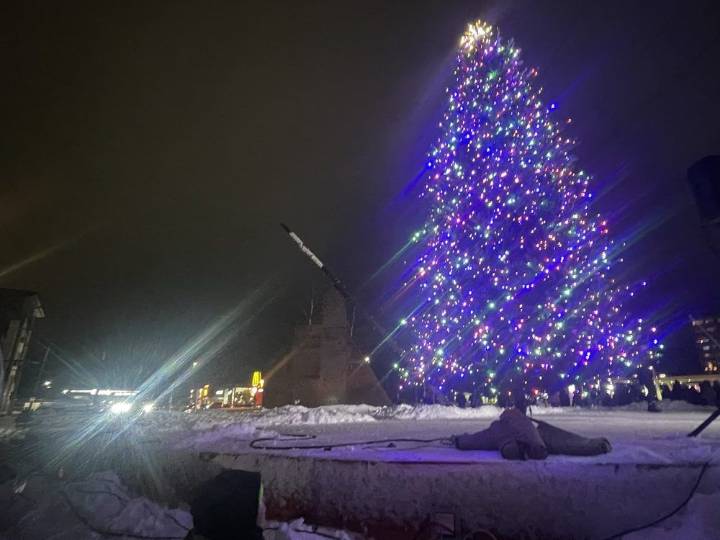 City of Timmins 11th annual tree lighting ceremony