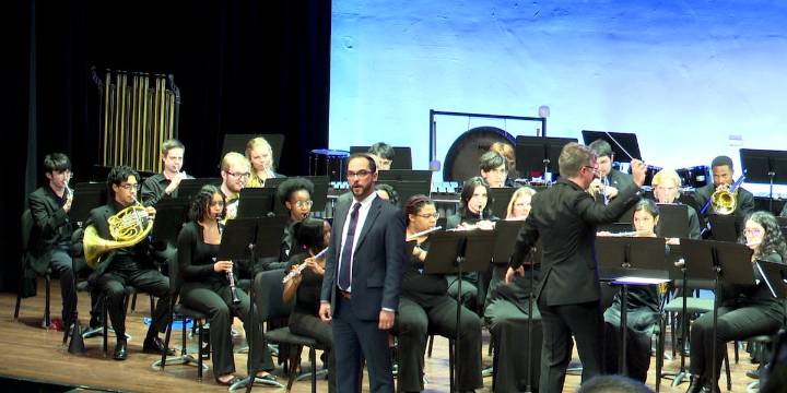 Augusta University holds Veterans Day celebration with wind ensemble performance