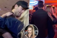 Glen Powell cozies up to actress Michelle Randolph on line dancing date night
