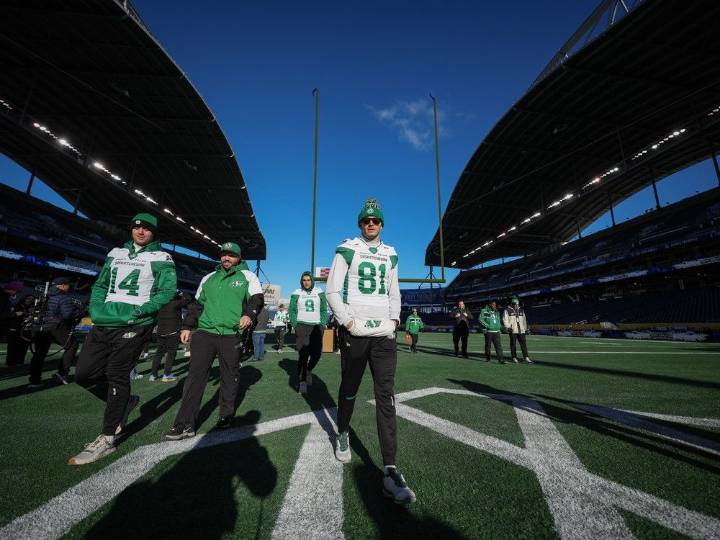 Shire: Setting the Roughriders' stage for the 112th Grey Cup