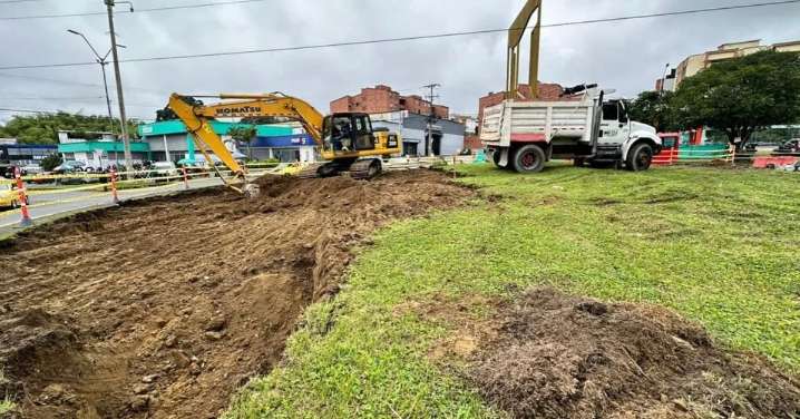 Cierres viales este fin de semana por obras del intercambiador de Bomberos en Armenia