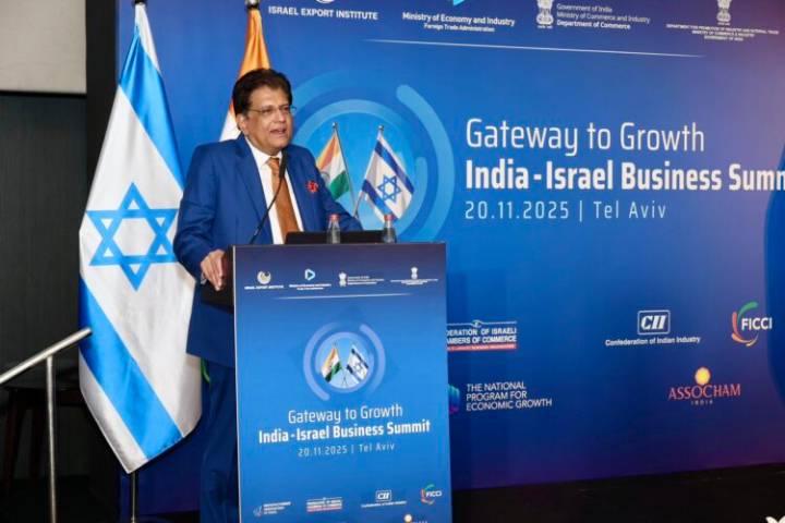 Business Summit: India Rolls Out Red Carpet For Israeli Investors