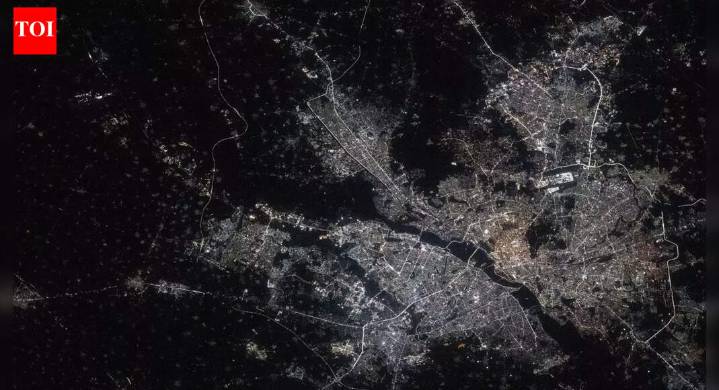 Delhi’s night glow captured from space: ISS shares breathtaking night views of world’s brightest cities