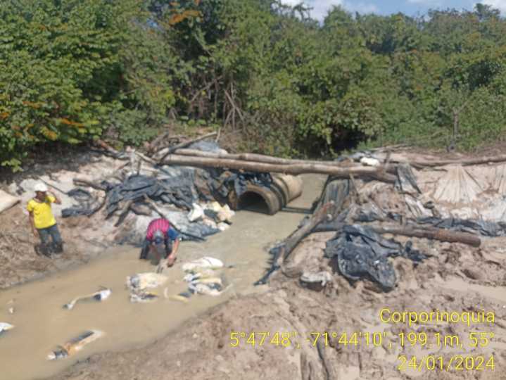 Corporinoquia actúa rápidamente ante denuncia de captación Ilegal de Agua en Paz de Ariporo