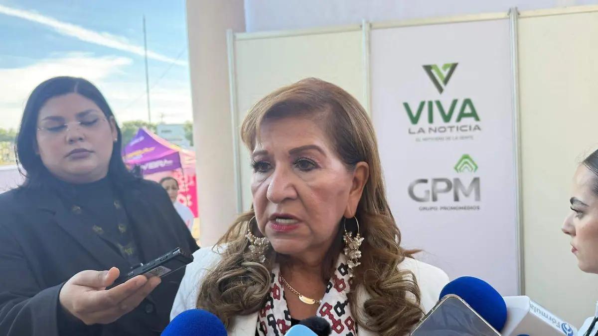 Tere Guerra Ochoa defiende inversión en seguridad y programas sociales