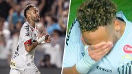 Gol, dolor y emoción: Mira el duro partido que vivió Neymar en la lucha de Santos por no descender en Brasil y su potente descargo El delantero sufre de su rodilla.