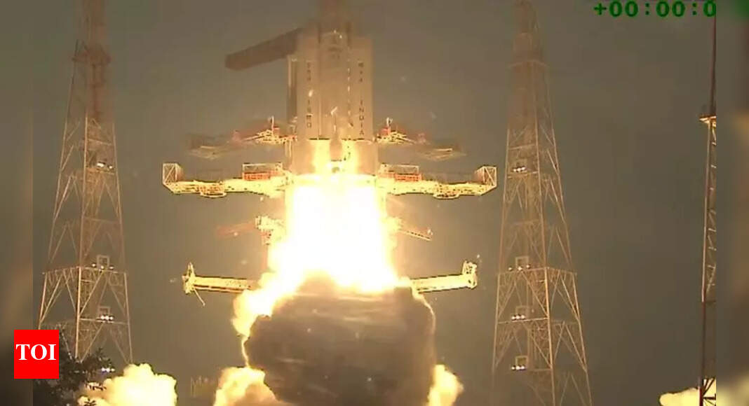 Isro LVM3 M5 launch live updates: CMS-03 satellite successfully placed in orbit; mission declared successful