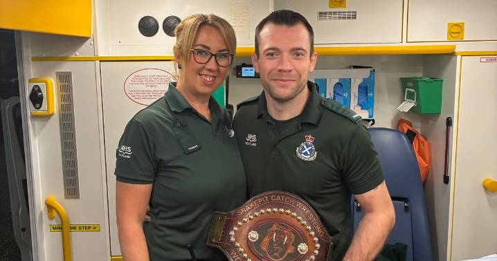 Meet the Coatbridge paramedic who has won his third wrestling world title