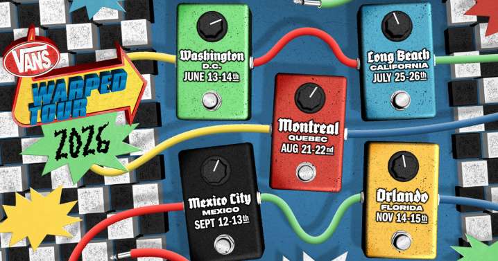 Next year’s Warped Tour to expand with new dates in…