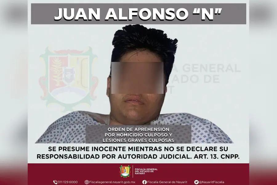 Detienen a presunto responsable del accidente donde murieron seis personas, incluida una bebé en Nayarit