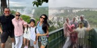La escapada de Silvina y Vanina Escudero a las Cataratas del Iguazú entre tormentas, risas y familia