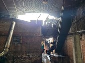 Temporal con fuertes ráfagas de viento provocó daños y anegamientos en la zona centro