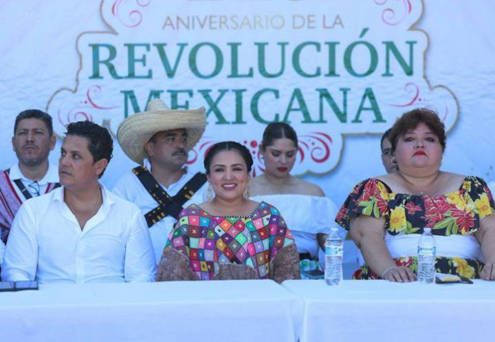 Gran participación en conmemoración del aniversario de la Revolución Mexicana: Blanca Merari