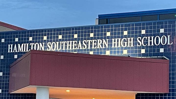Juvenile arrested after allegedly bringing gun to basketball game at Hamilton Southeastern High School