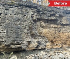 TDOT releases photos of Monteagle rockslide improvement