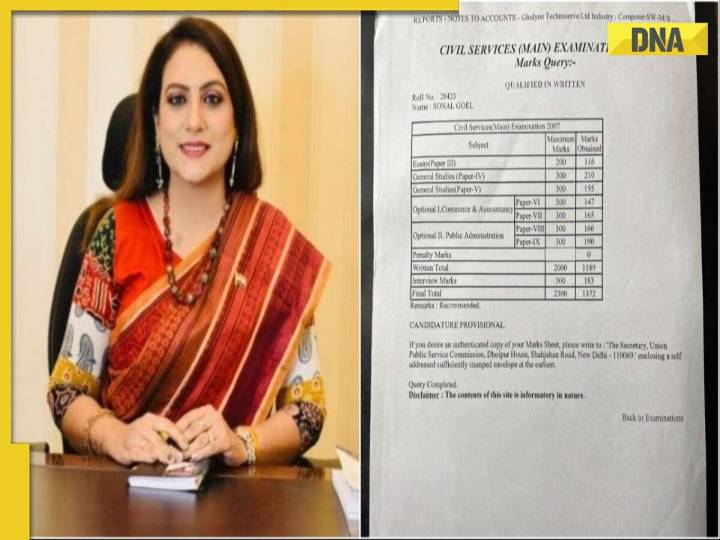 IAS Sonal Goel’s UPSC marksheet goes viral; check her scores in all subjects