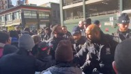 Multiple arrests made at Chinatown protest, police say