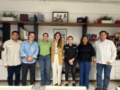 Gobierno de Estefanía Mercado y ONU-Hábitat avanzan en agenda de vivienda y regularización para las familias playenses