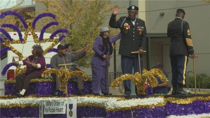Greensboro honors Veterans in annual parade celebration