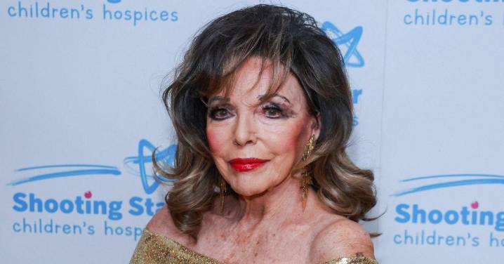 Joan Collins Shocks Fans With Youthful Look Alongside Husband Percy