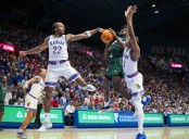 Deadspin | No. 19 Kansas dominates Green Bay behind Darryn Peterson, Flory Bidunga