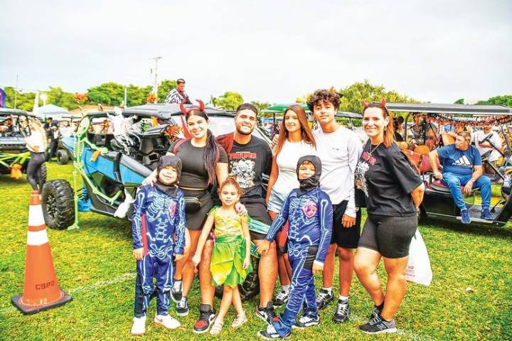 Town’s ‘Halloween Spooktacular’ draws big crowds, many golf carts