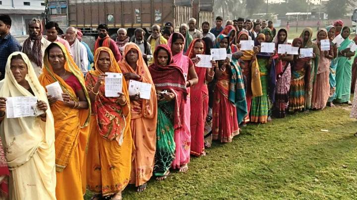 Bihar election result: JD(U) leads on 77 seats, followed by BJP at 73, as per ECI trends at 10:30 am