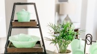How To Make Cheap Glass Look Like Expensive Jadeite With An Easy DIY