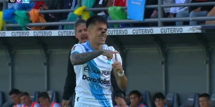 Gol de tiro libre de Santiago González en Sporting Cristal vs Comerciantes Unidos por Liga 1 2025