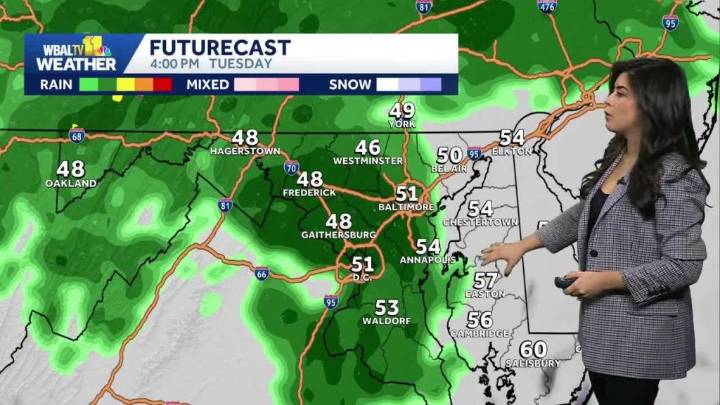 Weather: Mild start to week before rain and bitter cold return
