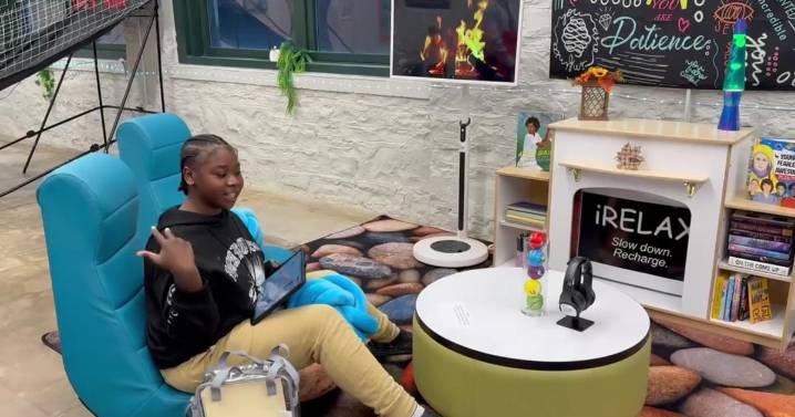 Normandy High social-emotional lounge