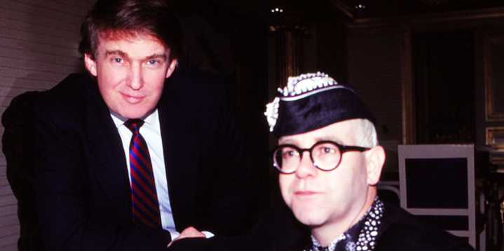 Elton John reveals what would make Trump 'one of the greatest presidents in history'