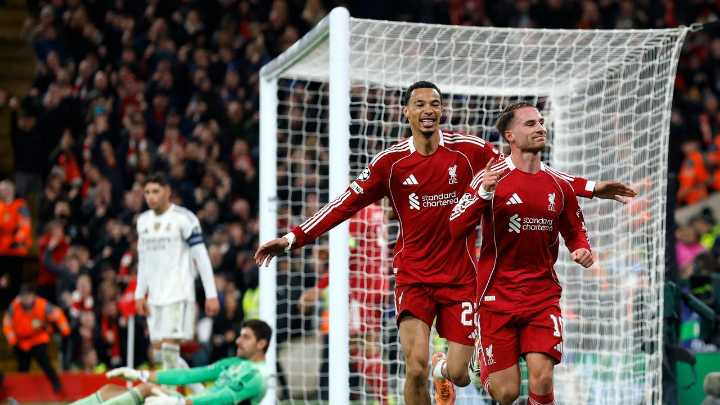 Un gol de Mac Allister derriba el muro de Thibaut Courtois en Anfield (1