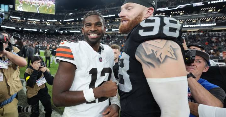 Shedeur Sanders wins Browns debut in latest humiliation for Pete Carroll’s Raiders