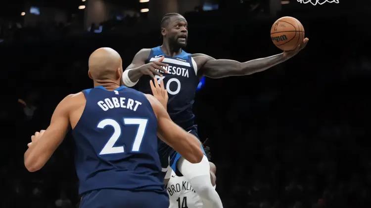 Wolves 56-88 Nets: Randle triple-doble, DiVincenzo 25, Gobert 12 rebotes