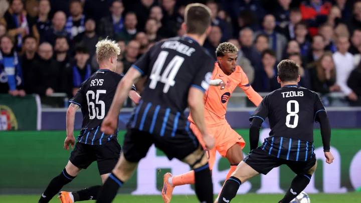 El Barça se la pega en Bélgica y empata en su visita al Brujas