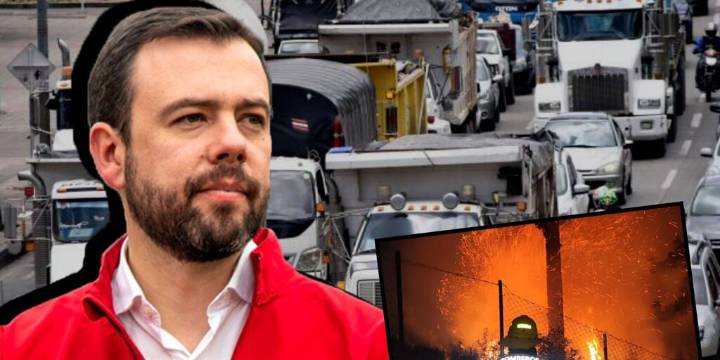 Los carros que no estén matriculados en Bogotá tendrán más pico y placa, confirmó el alcalde Galán