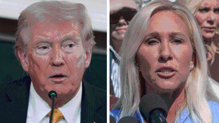 Trump says ‘RINO’ Greene ‘betrayed the entire Republican Party’