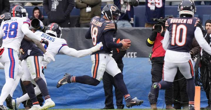 Caleb Williams stars as the Bears rally past the Giants for a win