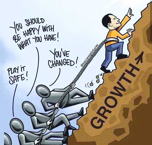 The silence that comes with success